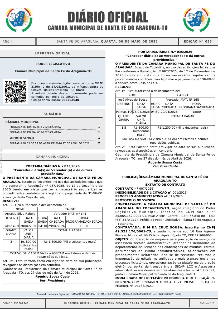 Capa da edição